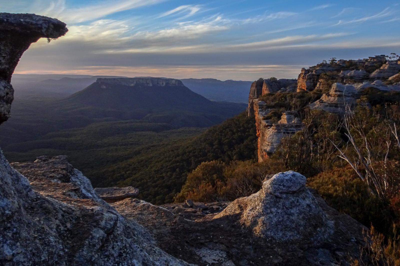 Pantoney's crown at sunset