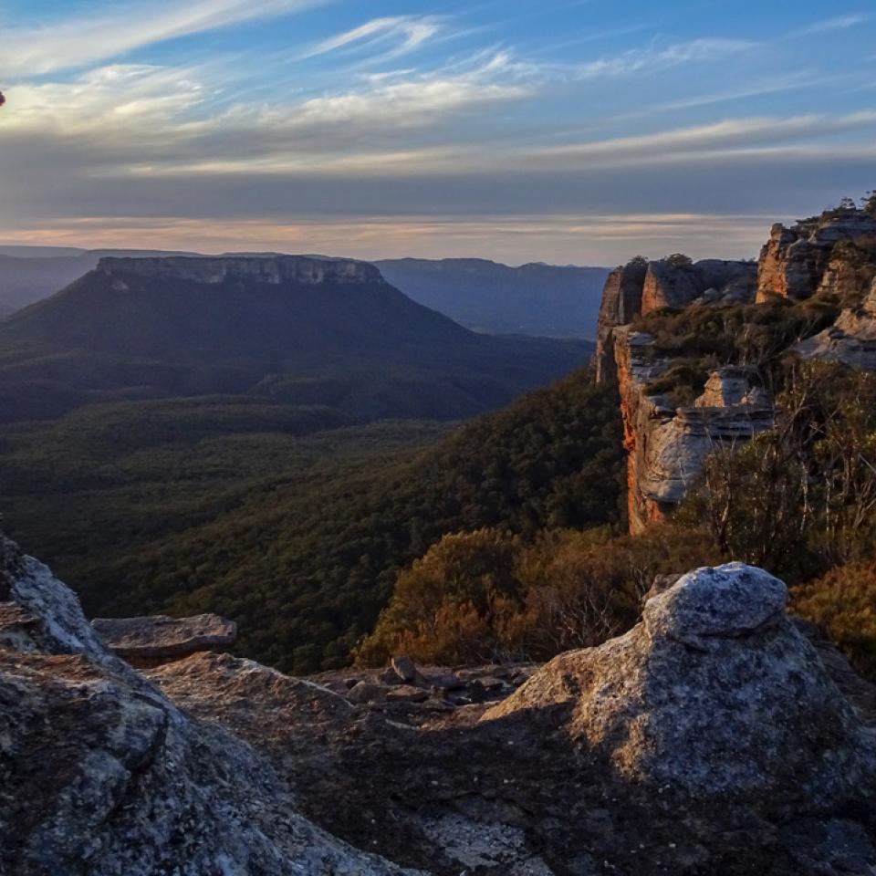 Pantoney's crown at sunset