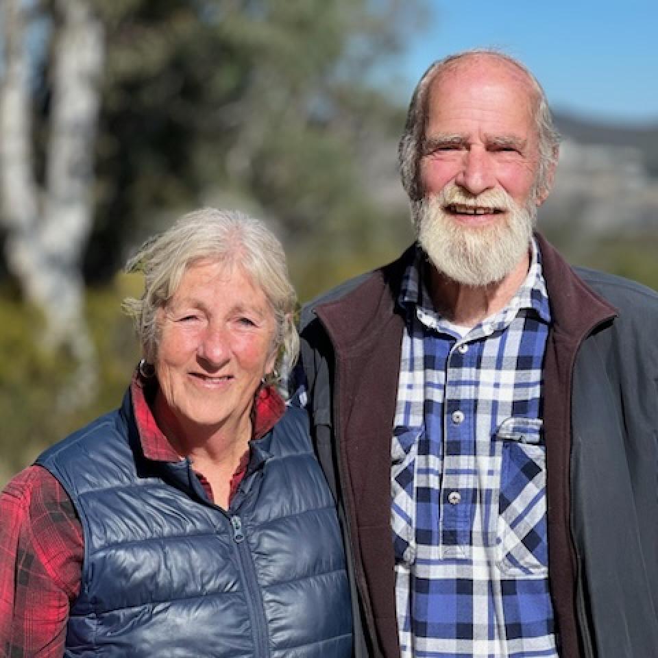 Julie and Chris - Gardens of Stone champions
