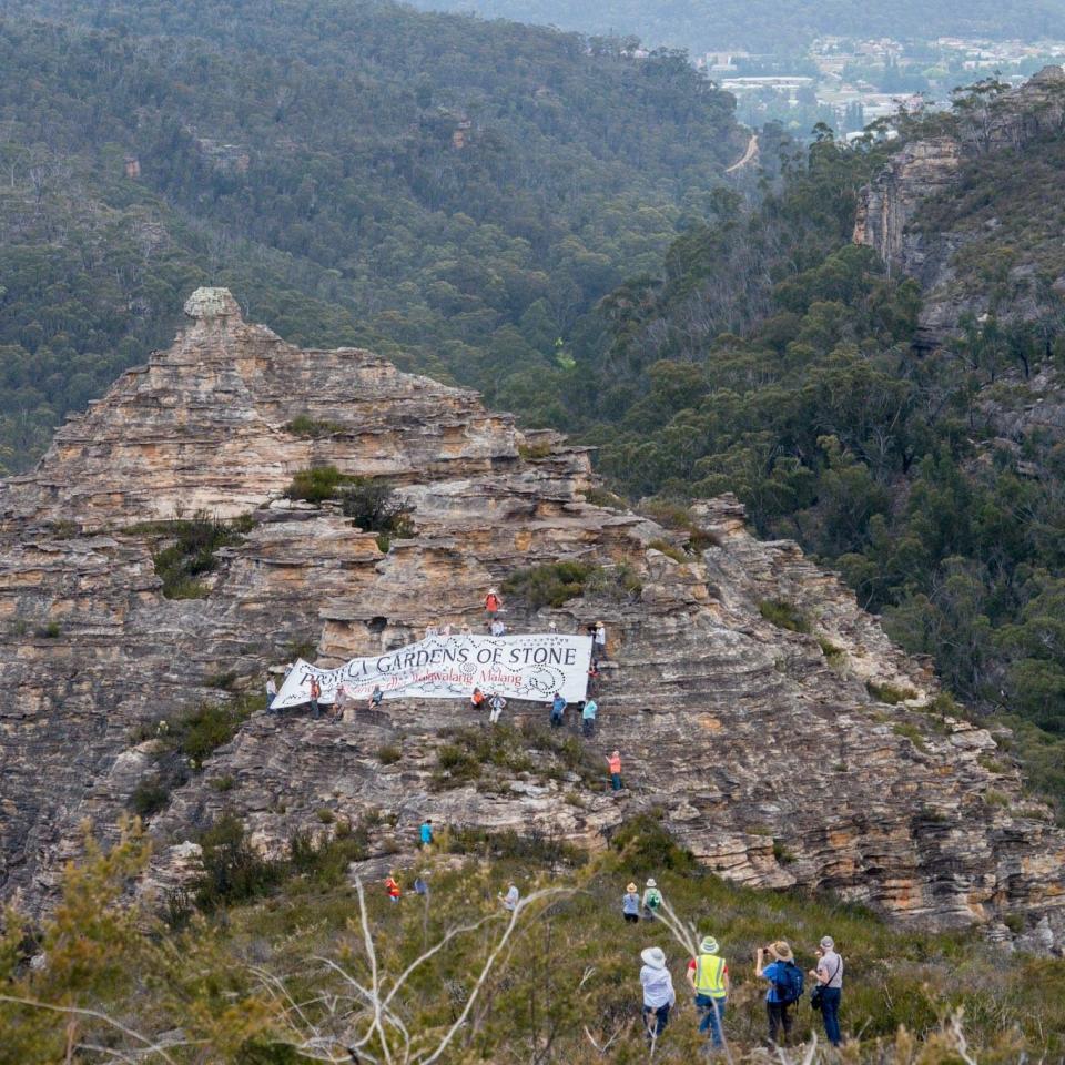 State Mine Gully view